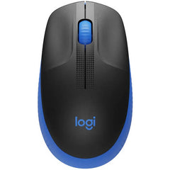 Logitech M190 Full-size Wireless Mouse (Blue)