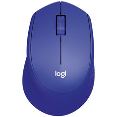 Logitech M331 Silent Plus Wireless Mouse (Blue)