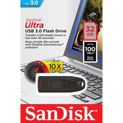 SanDisk CZ48 Ultra USB 3.0 Flash Drive 32GB