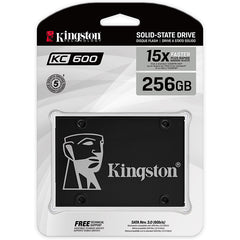 Kingston KC600 2.5" SATA SSD 256GB