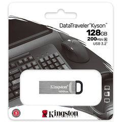 Kingston DataTraveler Kyson USB 3.2 Flash Drive 128GB