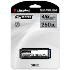 Kingston KC2500 M.2 NVMe PCIe SSD 250GB