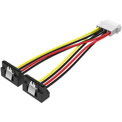 Vention KDC Big 4P to 2*SATA 15P Female Power Cable