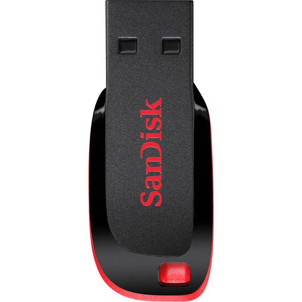SanDisk CZ50 Cruzer Blade USB Flash Drive 32GB